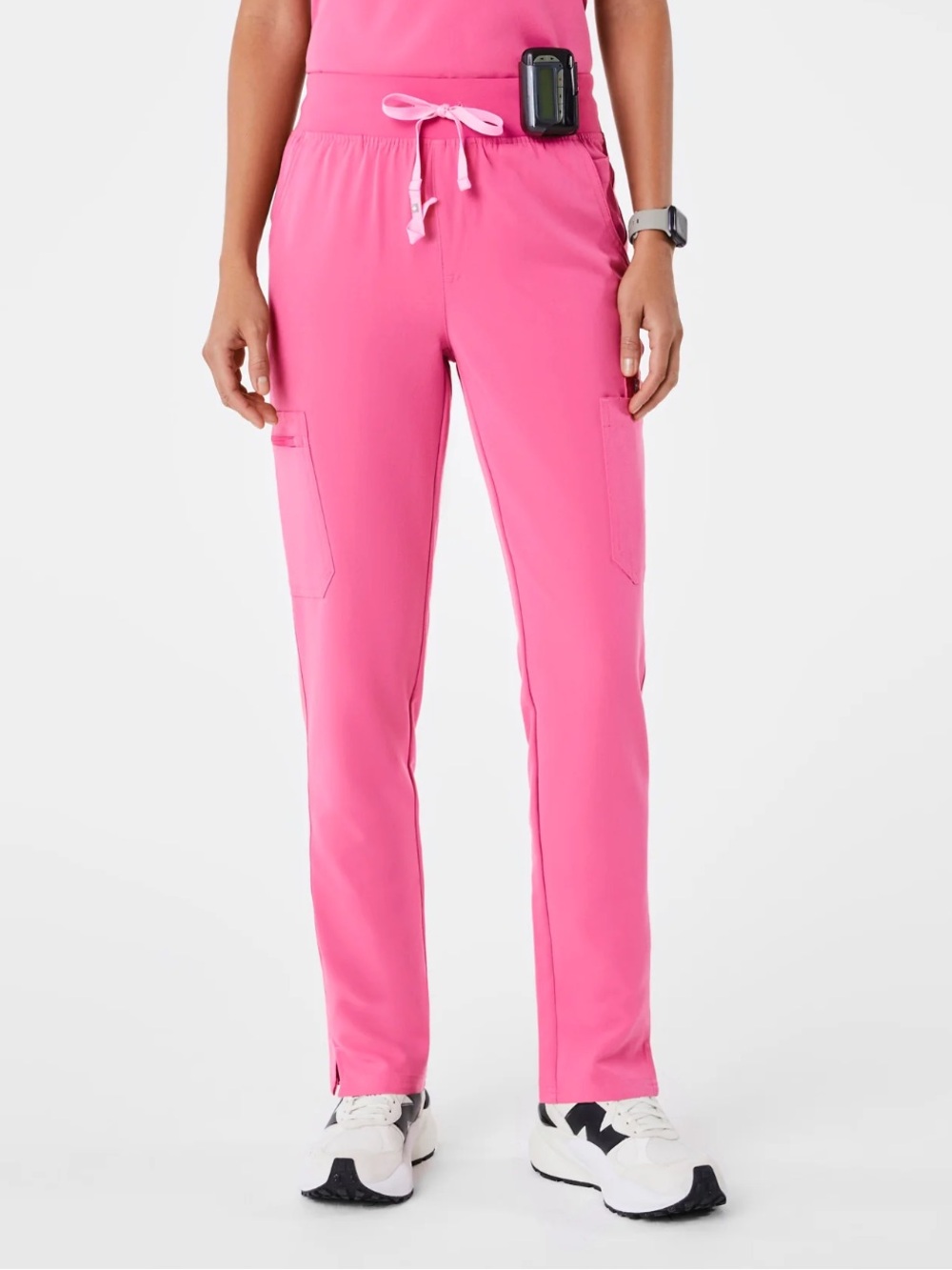 FIGS F-ing Pink High Waisted Yola Scrub Pant XSP